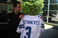 Helio Castroneves at Dallas Cowboys Practice Facility photo gallery